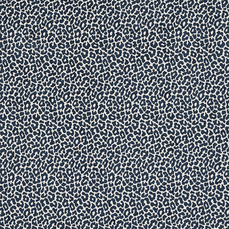 Schumacher Madeleine Velvet Midnight Fabric - Eade's Wallpaper