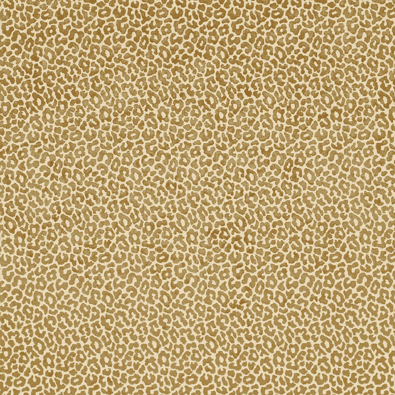 Schumacher Madeleine Velvet Camel Fabric - Eade's Wallpaper