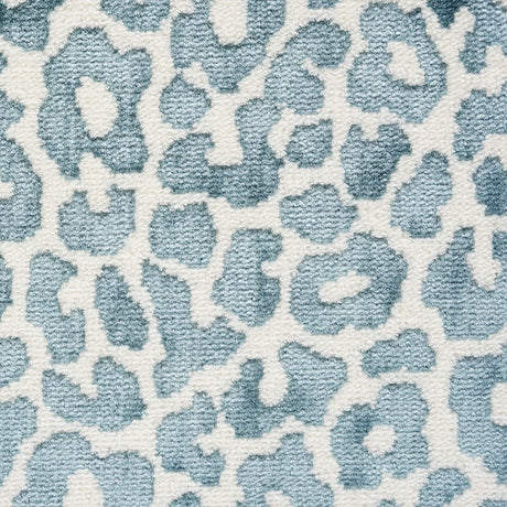 Schumacher Madeleine Velvet Cadet Fabric - Eade's Wallpaper