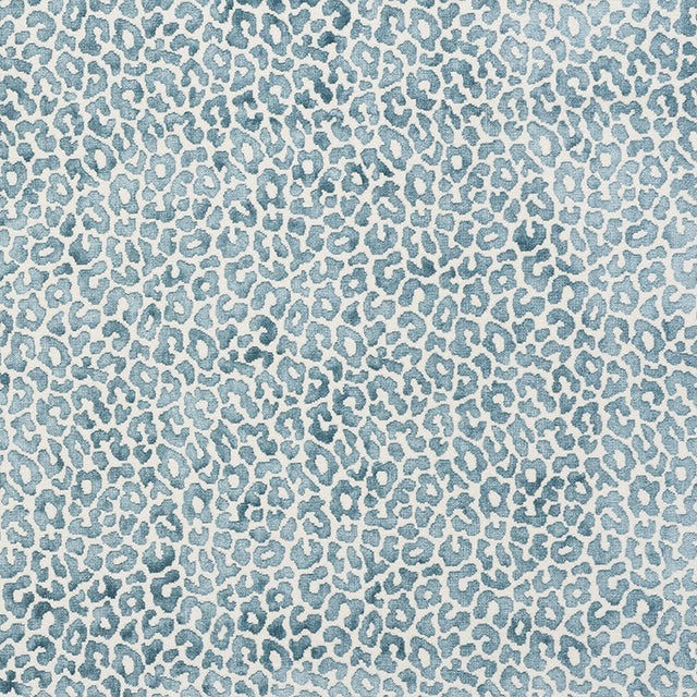 Schumacher Madeleine Velvet Cadet Fabric - Eade's Wallpaper