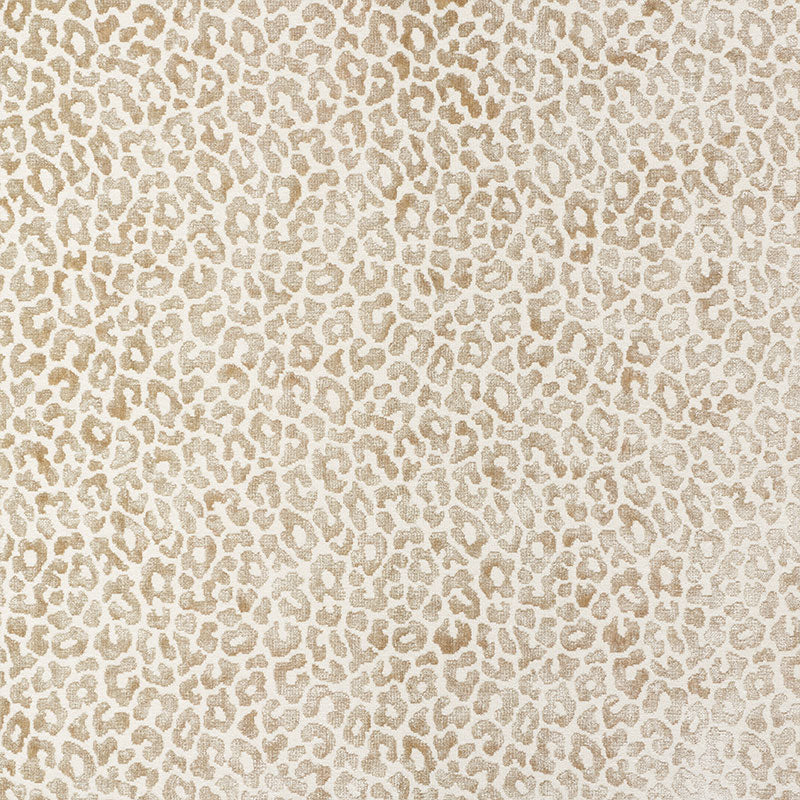 Schumacher Madeleine Velvet Natural Fabric - Eade's Wallpaper