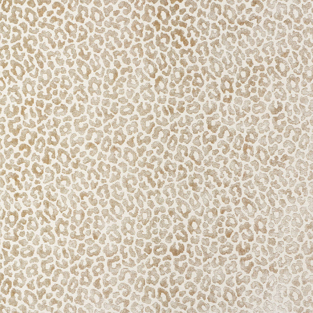 Schumacher Madeleine Velvet Natural Fabric - Eade's Wallpaper