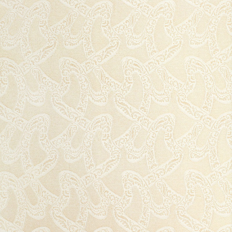 Schumacher Chantilly Blanc Fabric