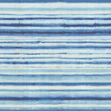 Schumacher Habotai Stripe Indigo Wallpaper