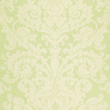 Schumacher Chateau Silk Damask Citron Fabric