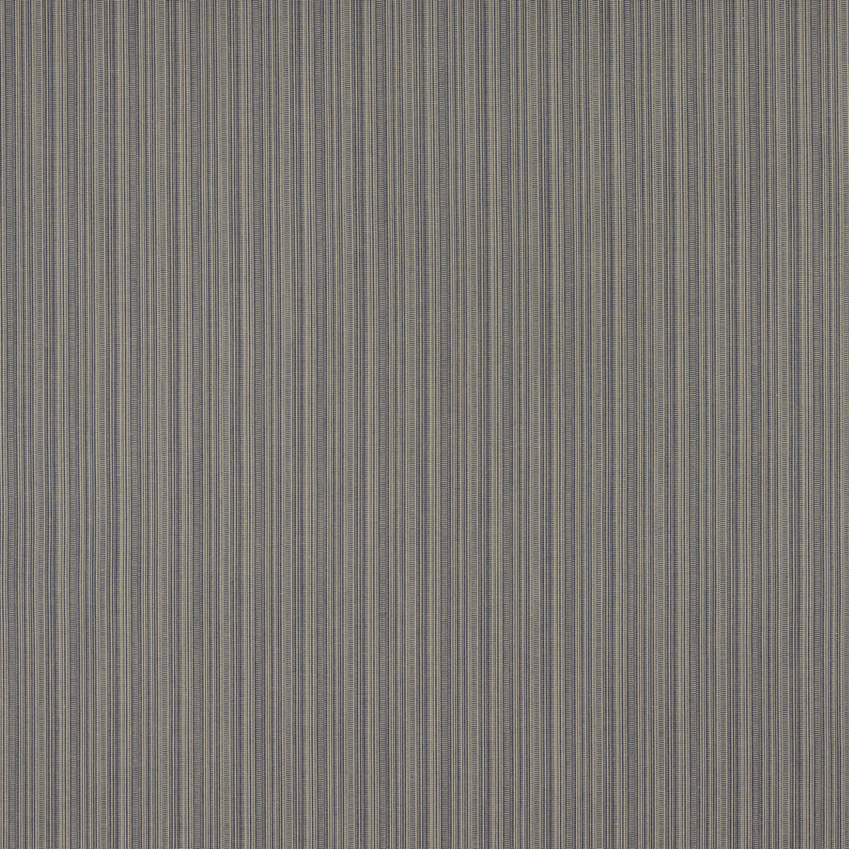 Schumacher 688P59 STRIE in INDIGO Fabric - RAOUL TEXTILES