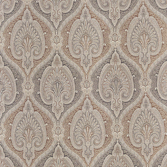 Schumacher Odalisque Tabac Fabric - Eade's Wallpaper