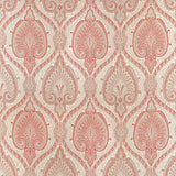 Schumacher Odalisque Cinnabar Fabric - Eade's Wallpaper