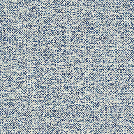 Schumacher 69020 SARONG WEAVE INDOOR/OUTDOOR in INDIGO Fabri
