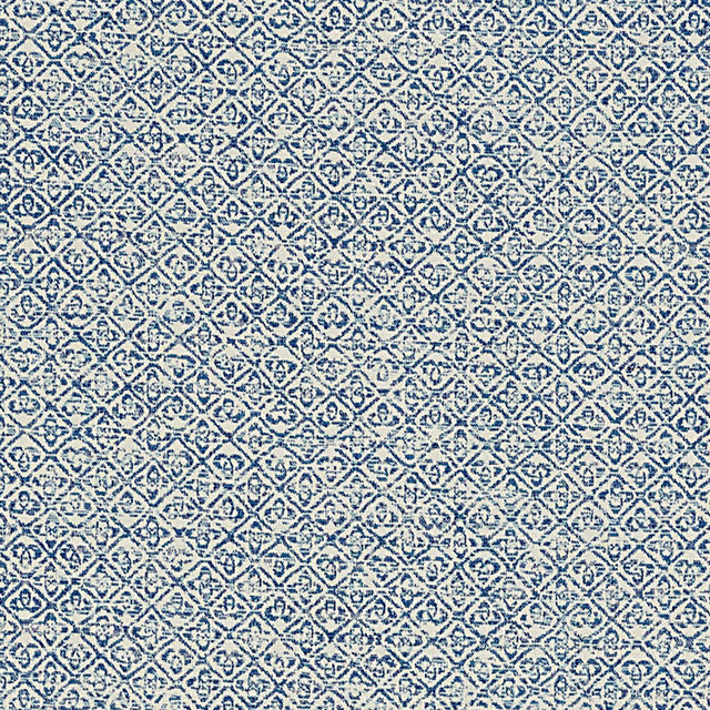 Schumacher 69020 SARONG WEAVE INDOOR/OUTDOOR in INDIGO Fabri