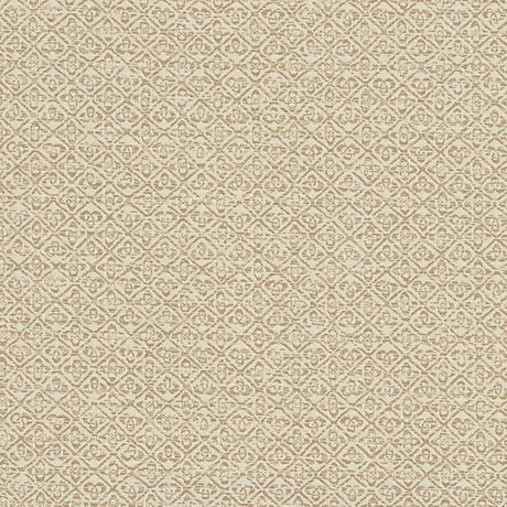 Schumacher 69022 SARONG WEAVE INDOOR/OUTDOOR in WHITE SAND F