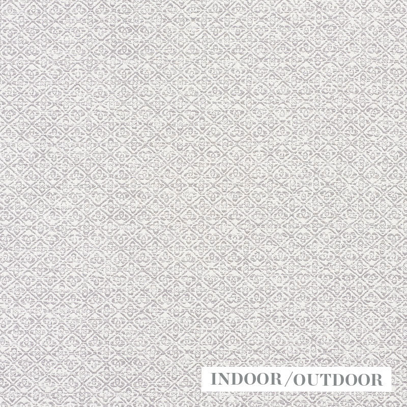 Schumacher Sarong Weave Indoor/Outdoor Grey Fabric - Eade's Wallpaper