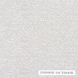 Schumacher Sarong Weave Indoor/Outdoor Grey Fabric - Eade's Wallpaper