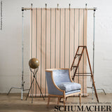 Schumacher Colette Linen/Silk Damask Dove Fabric