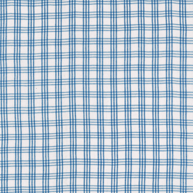 Schumacher Imogen Bleu Fabric