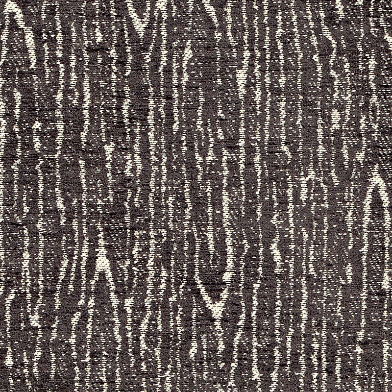 Schumacher Faux Bois Chenille Pepper Fabric