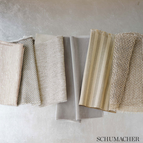 Schumacher Faux Bois Linen Driftwood Fabric