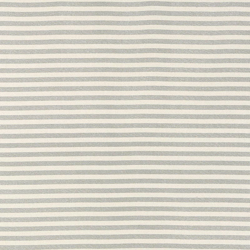 Schumacher Geoffrey Metallic Stripe Moonglow Fabric