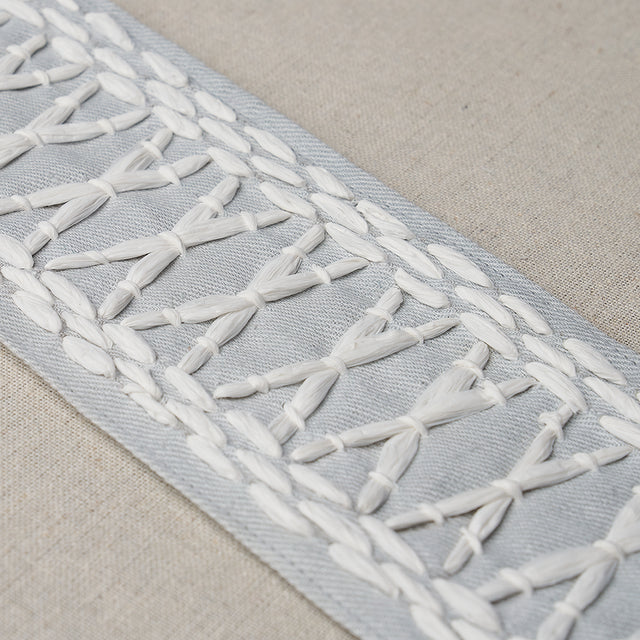 Schumacher 69304 TIKKI TAPE in SKY Trim - MARY MCDONALD