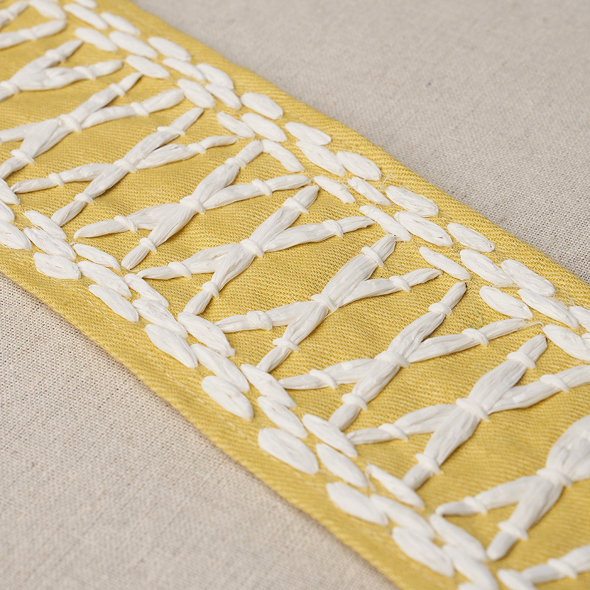 Schumacher 69308 TIKKI TAPE in YELLOW Trim - MARY MCDONALD