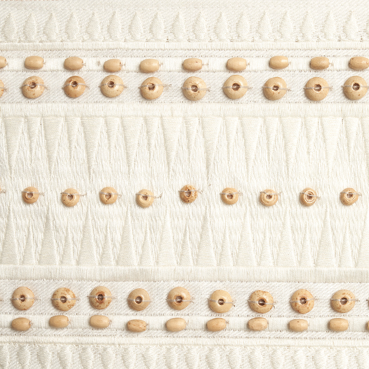 Schumacher 69312 TAHITI TAPE in IVORY Trim - MARY MCDONALD
