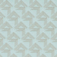Schumacher V Step Ice Fabric - Eade's Wallpaper