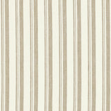 Schumacher Capri Beige/White Fabric