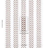 Schumacher Izmir Ikat Stripe Cocoa Fabric