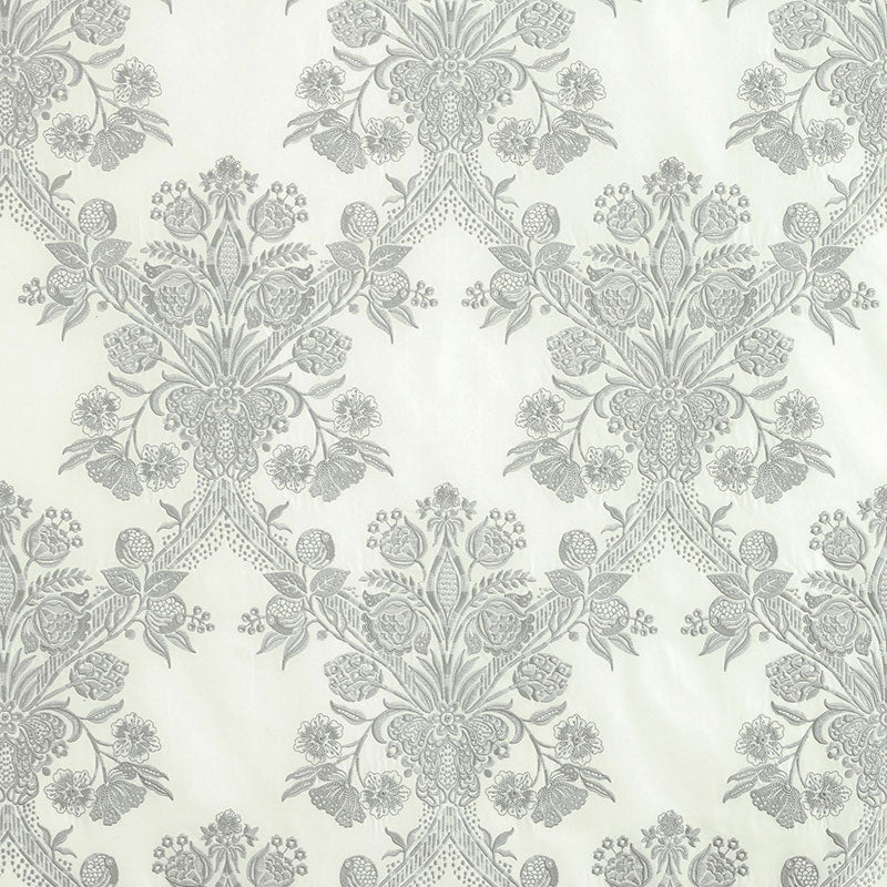 Schumacher 69712 CAROLINA in GRISAILLE Fabric - COUTURE COLL