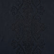Schumacher 69720 CASTILLE in JET Fabric - COUTURE COLLECTION