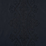 Schumacher 69720 CASTILLE in JET Fabric - COUTURE COLLECTION