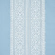 Schumacher Toledo Embroidery Chambray Fabric - Eade's Wallpaper