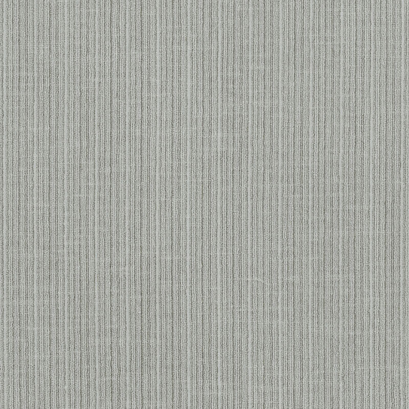 Schumacher Antique Strie Velvet Platinum Fabric
