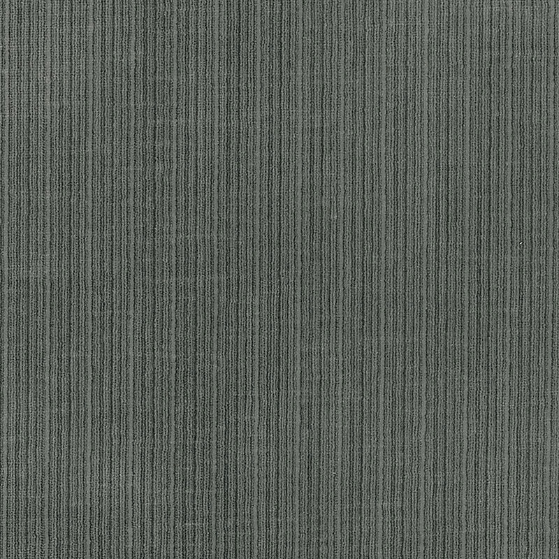 Schumacher Antique Strie Velvet Asphalt Fabric