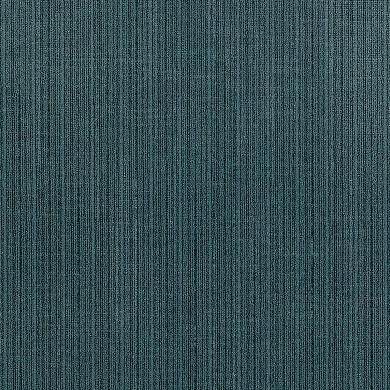 Schumacher Antique Strie Velvet Prussian Fabric