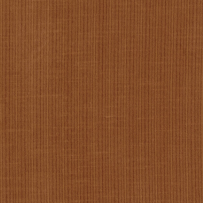 Schumacher Antique Strie Velvet Sienna Fabric
