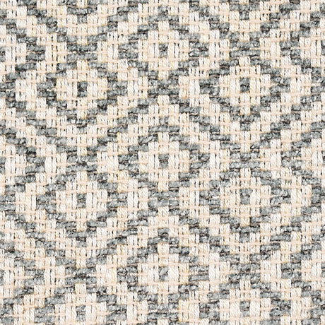 Schumacher Lessing Charcoal Fabric - Eade's Wallpaper