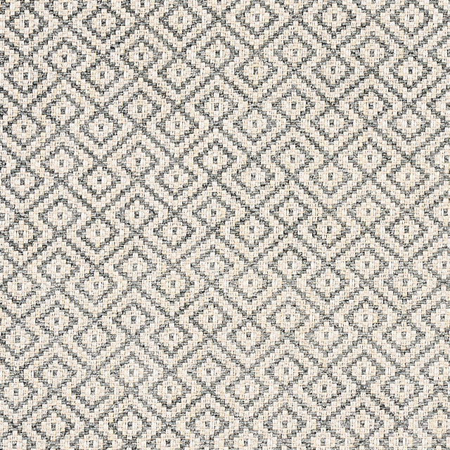 Schumacher Lessing Charcoal Fabric - Eade's Wallpaper
