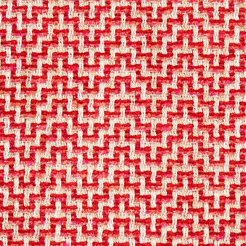 Schumacher Orwell Lipstick Fabric - Eade's Wallpaper