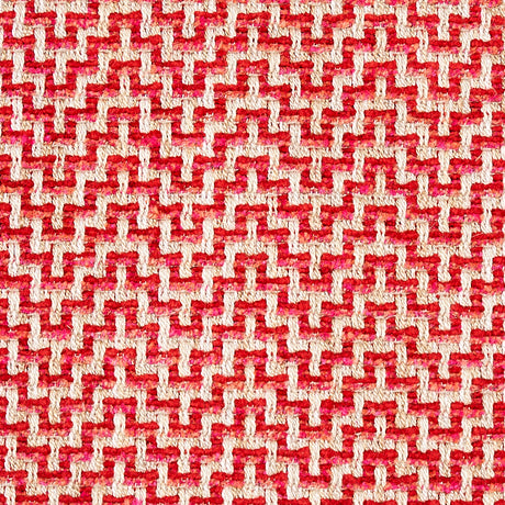 Schumacher Orwell Lipstick Fabric - Eade's Wallpaper