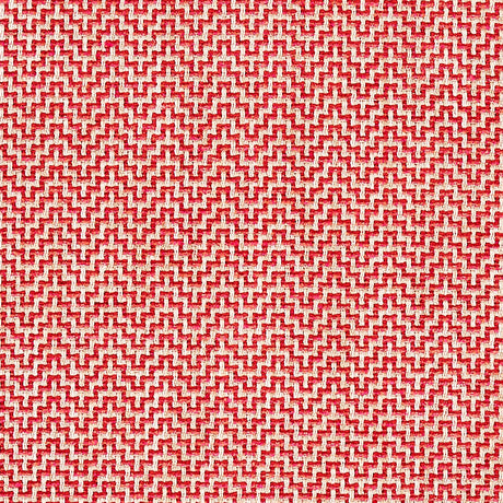 Schumacher Orwell Lipstick Fabric - Eade's Wallpaper