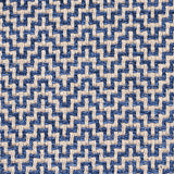 Schumacher Orwell Lapis Fabric - Eade's Wallpaper