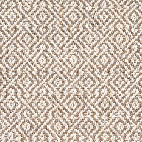 Schumacher Mamet Stone Fabric - Eade's Wallpaper