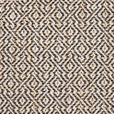 Schumacher Mamet Coal Fabric - Eade's Wallpaper