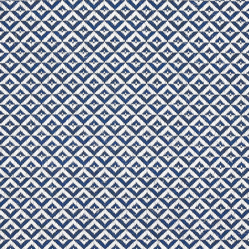 Schumacher Jamison Navy Fabric