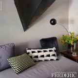 Schumacher Atwood Épinglé Vert Fabric