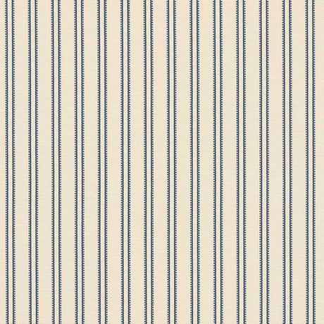 Schumacher Morrison Blue Fabric - Eade's Wallpaper