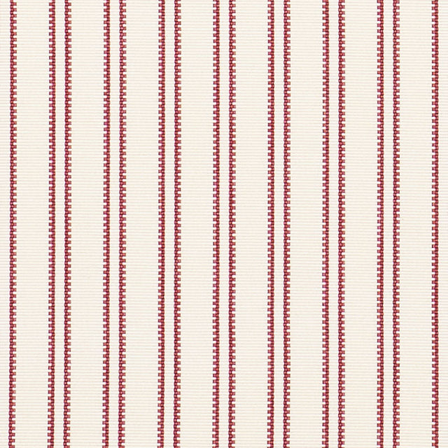 Schumacher Morrison Red Fabric - Eade's Wallpaper