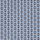 Schumacher Huxley Tile Blue Fabric