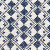 Schumacher Huxley Navy Fabric